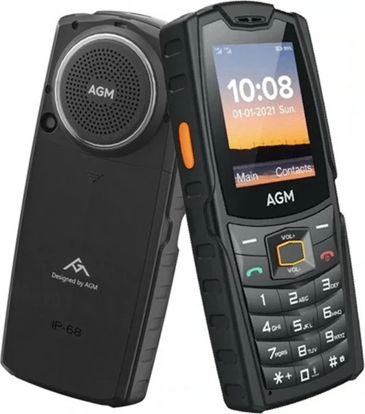 Robusten mobilni telefon AGM Mobile M6, 4G, 128MB ROM, 48MB RAM, črn