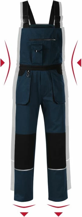 Moške pohodniške hlače Rimeck Woody M MLI-W0202, temno modre