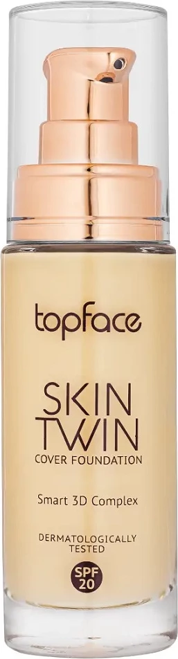 Teksturirana podlaga Topface Skin Twin Cover, 003, 30 ml