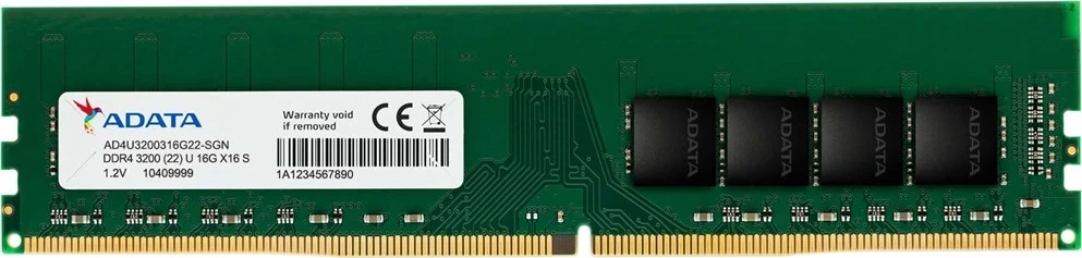 16 GB DDR4 3200 MHz pomnilnik ADATA AD4U320016G22-SGN