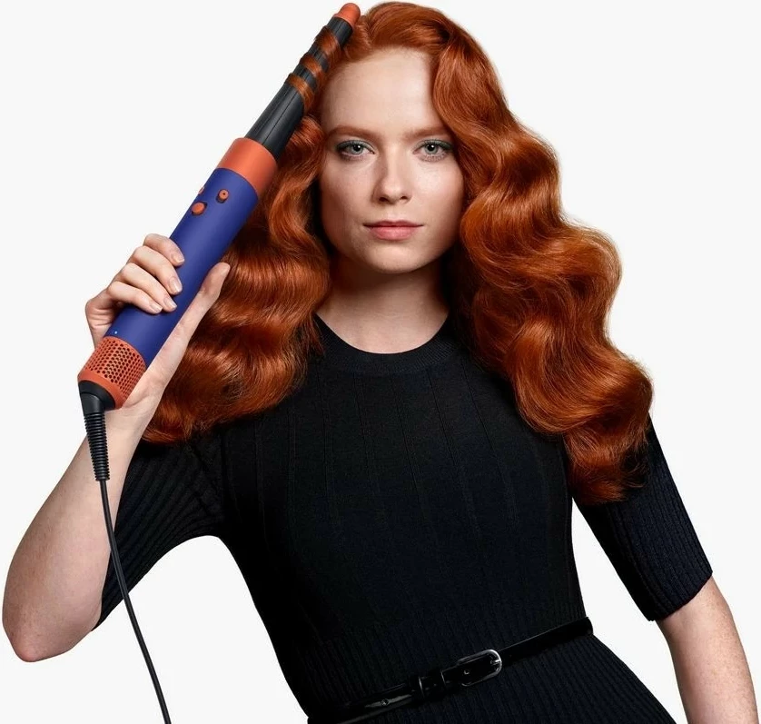 Stajler za kodraste in zvite lase Dyson Airwrap Multistyler i.d. Curly+Coily, 1300 W, modro/topaz