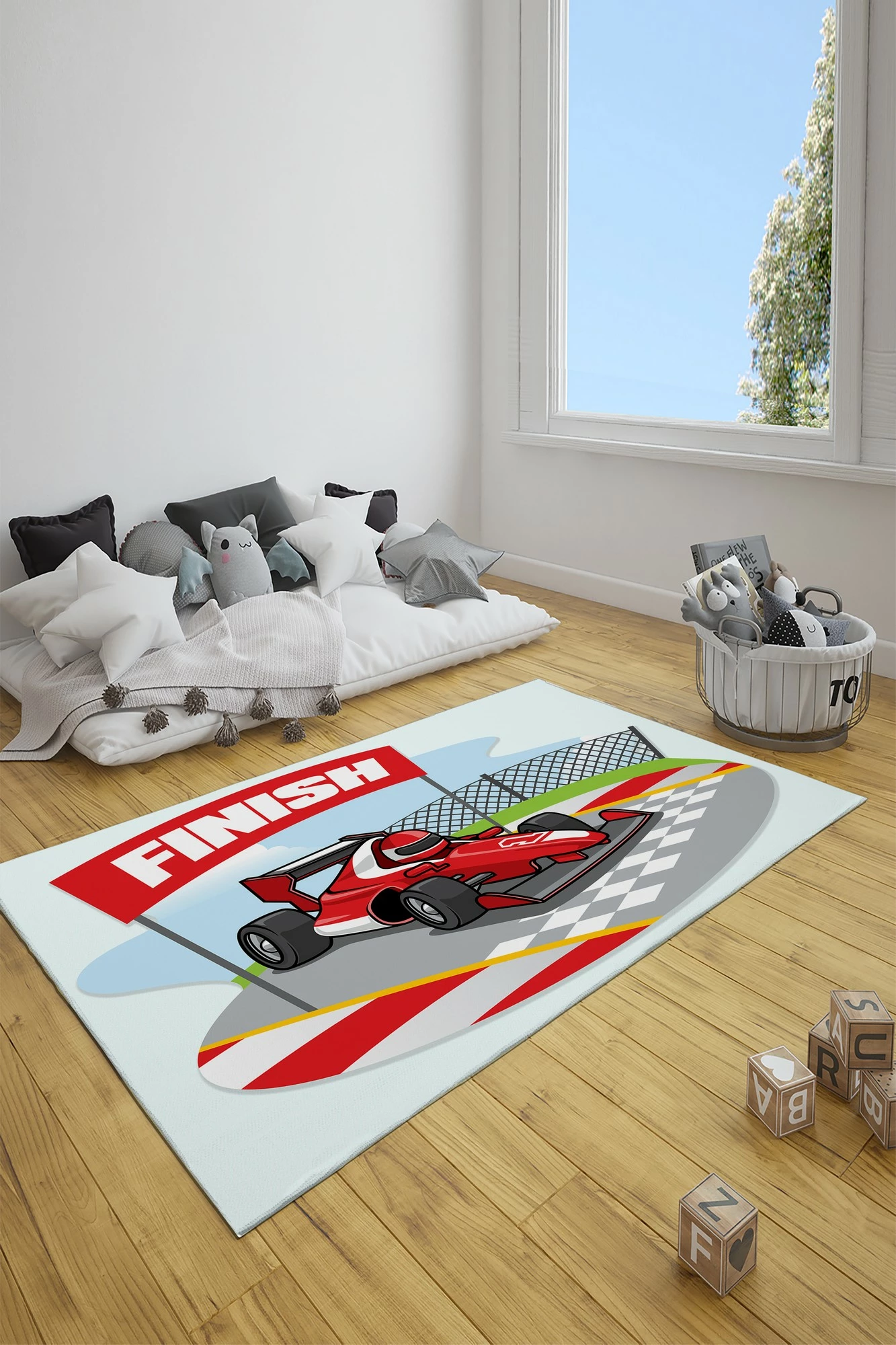 Večbarvna otroška preproga, Conceptum Hypnose CT-3007, 80 x 300 cm