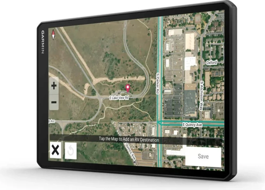 Navigacijski GPS za avtodome Garmin Camper 1095, 32GB, 10,1", črn