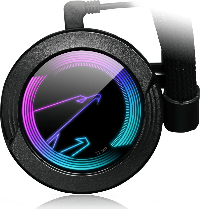 Ftohilo vode za računalnik AORUS WATERFORCE 280, črn