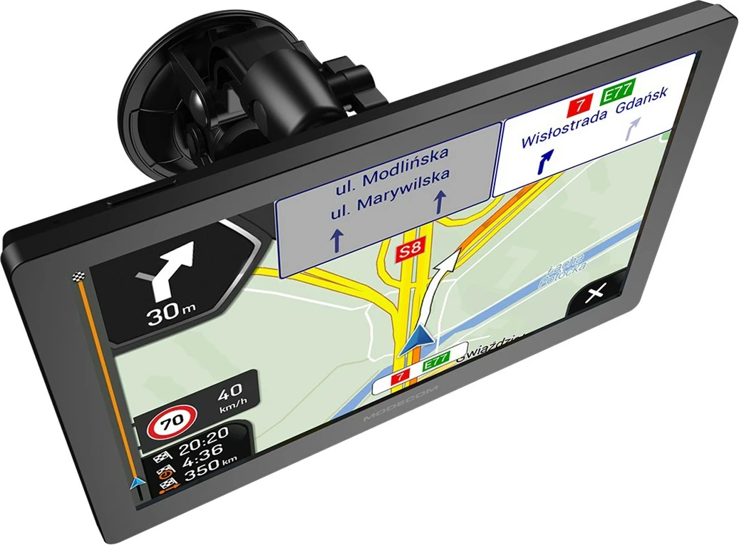GPS navigacija za avtomobile in tovornjake MODECOM FreeWAY CX 9.4 z iGO Navigation, 16 GB, črn