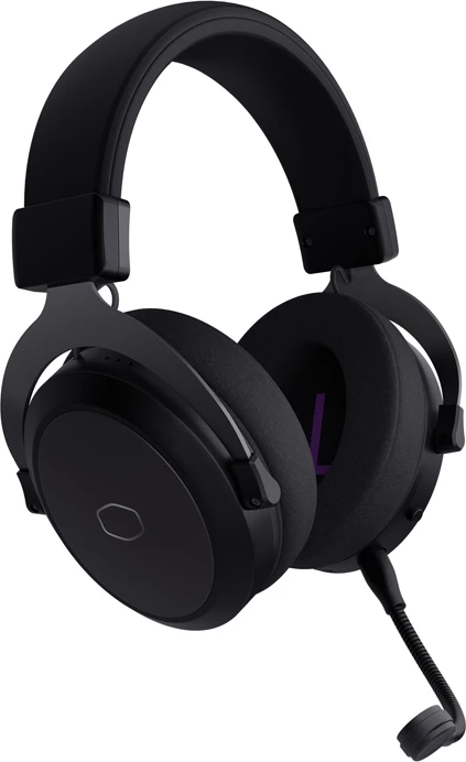 Gaming slušalke Cooler Master CH351, brezžične/Bluetooth/3,5 mm, z mikrofonom, črne