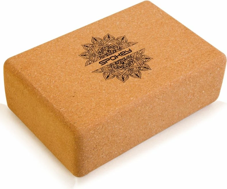 Joga blok, Spokey NIDRA, kork, za moške in ženske