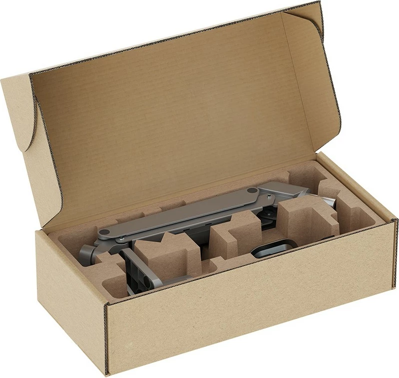 Krmilni nosilec za monitor Neomounts DS70-250SL1, s sponko/prek vstavka, 9 kg, 17–35", srebrn