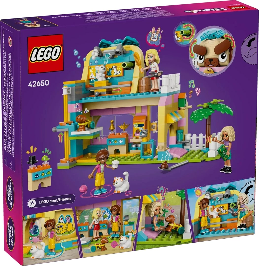 Trgovina z dodatki za hišne ljubljenčke LEGO Friends 42650