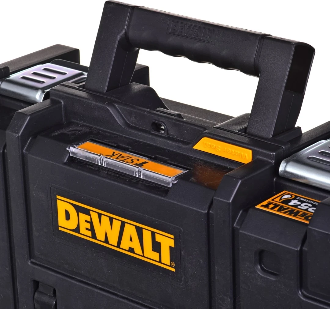 Kovček za shranjevanje orodja DeWALT DWST83345-1, črn in rumen