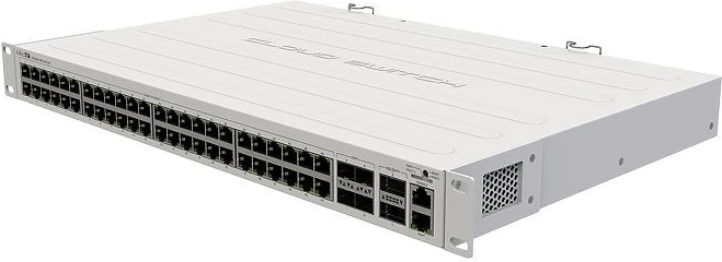 Upravljan stikalo MikroTik CRS354-48G-4S+2Q+RM, L2, Gigabit Ethernet, sivo