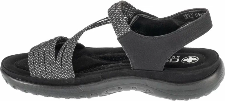 Sandali, Rieker, črni