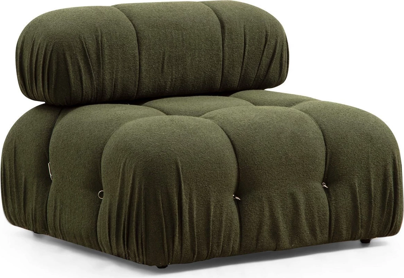 Enosedalna stol Bubble O1, zelena