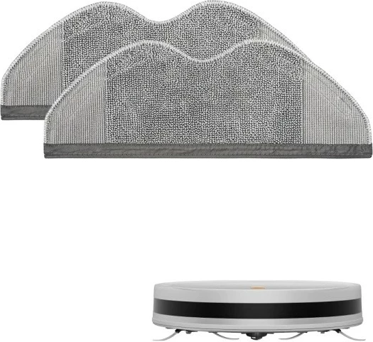 Zamenljive krpe za mokro čiščenje za Xiaomi Robot Vacuum E5, 2 kosa, siva