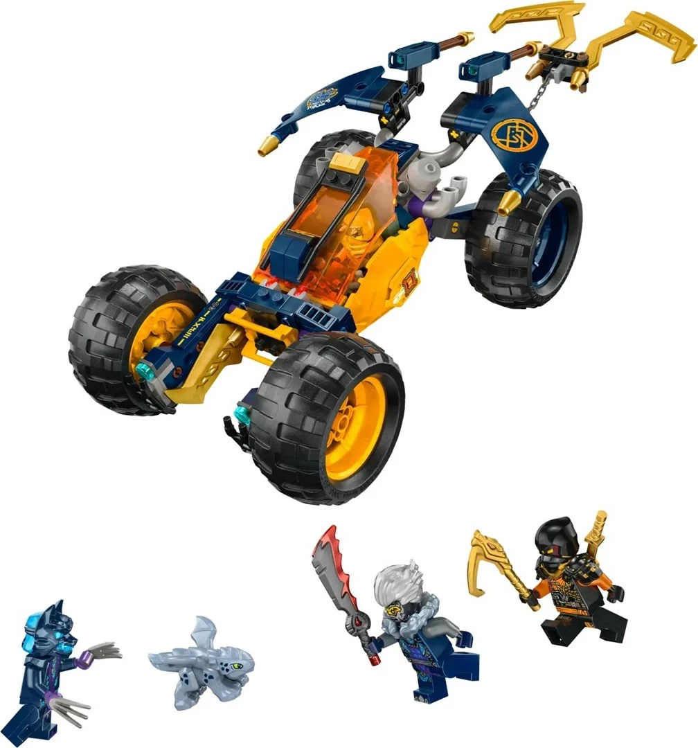 Igralni set NINJAGO 71811 Arin's Ninja terenski buggy, LEGO, 4 minifigure