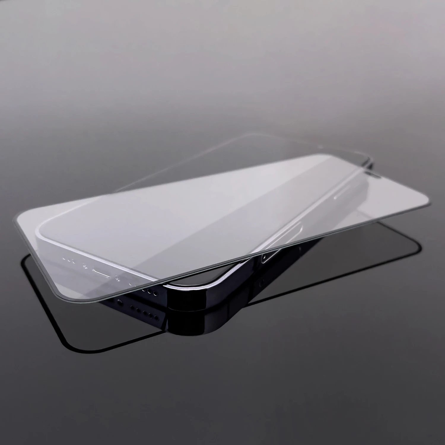 Kaljeno zaščitno steklo Full Glue za iPhone 16, Wozinsky, črni okvir