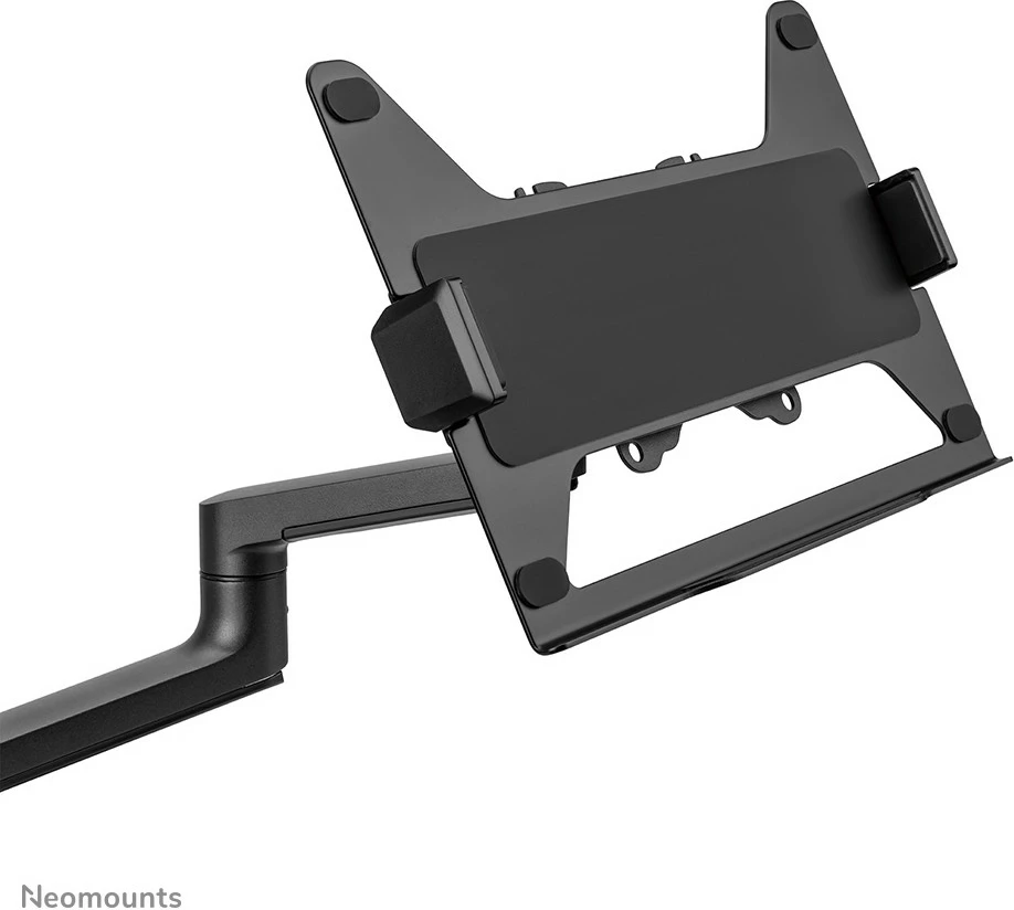 Nagibno ročno držalo za mizo za monitor in prenosnik, Neomounts DS20-425BL2, 27", črno