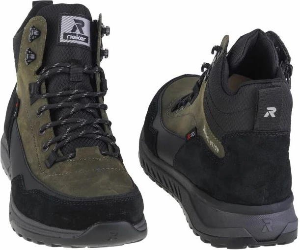 Zimske čevlje Rieker Evolution, moške, zelene