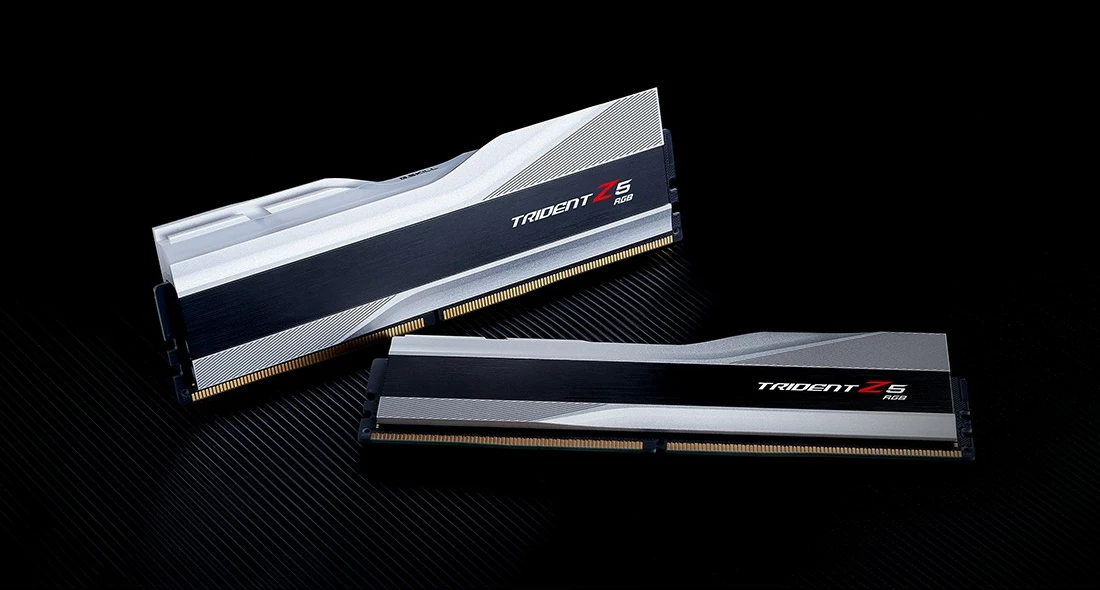 Visokozmogljiva RAM memorija G.Skill Trident F5-6400J3239G16GX2-TZ5RS, 32 GB (2 x 16 GB), DDR5, 6400 MHz, 288-pin DIMM