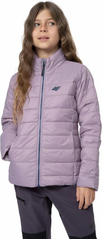 Jakna za dekleta 4F, vijolična