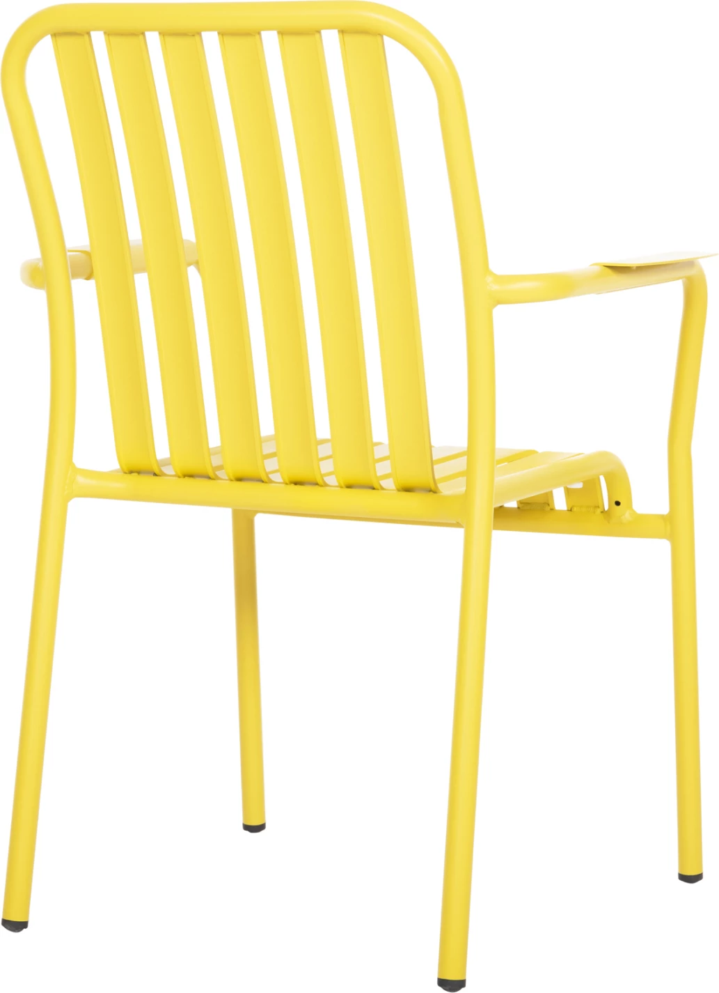 Aluminijasti naslanjač RACHEL FH6088.06 rumen 63x58x85H cm