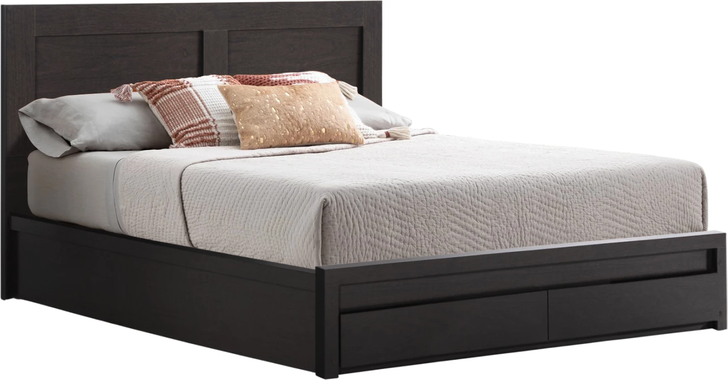 Postelja CAPRI FH599.11 z 2 predali - melamin v barvi wenge - za vzmetnico 140x200 cm