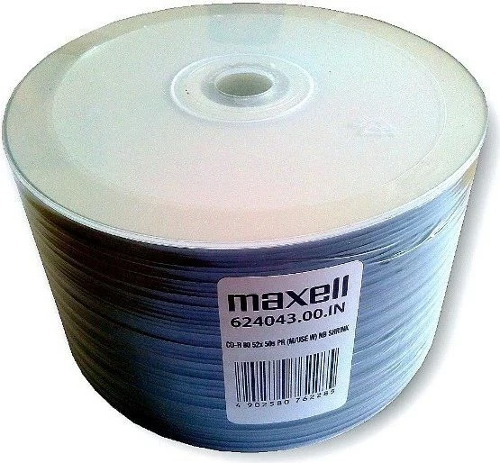 CD-R 700MB 52x, Maxell, 50 kosov