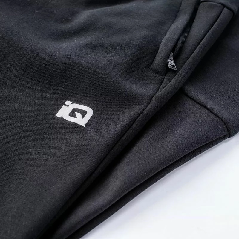 Športne hlače za moške IQ, črne