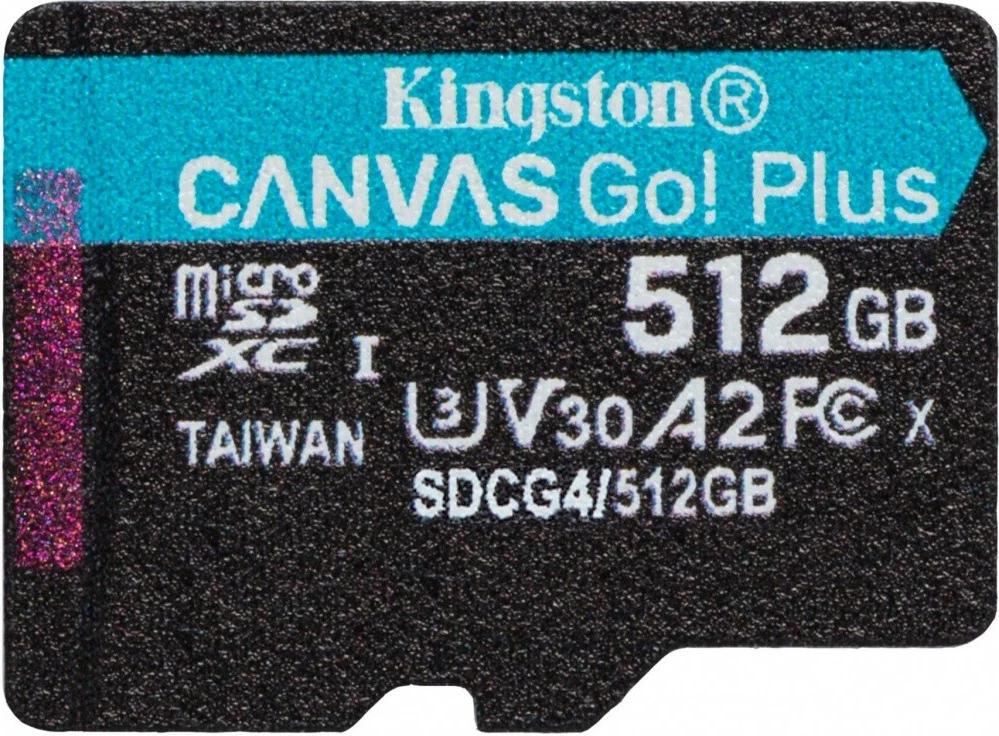 Kartica microSD Kingston Canvas Go! Plus 512GB, 200MB/s
