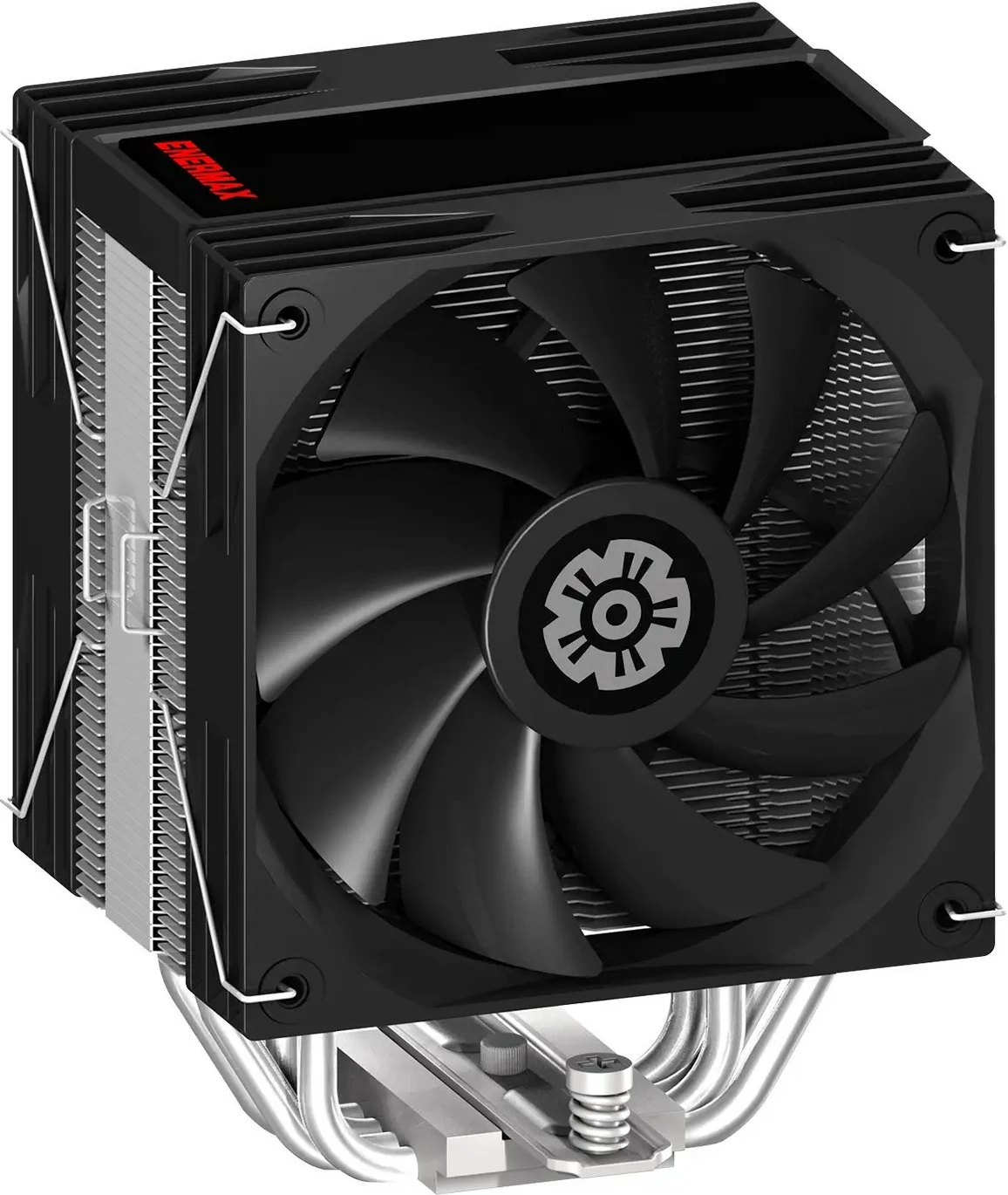 Zračno hlajenje Enermax ETS-T41, 2 ventilatorja, 120 mm, črno