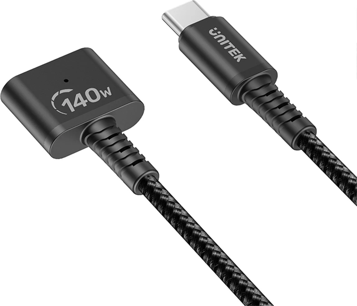 Kabel USB-C za MagSafe 3, 2 m, črn — Unitek