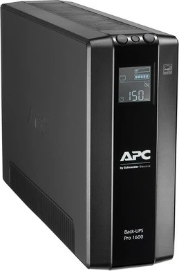 UPS APC BR1600MI, 1600 VA, 8x C13, AVR, LCD, črn