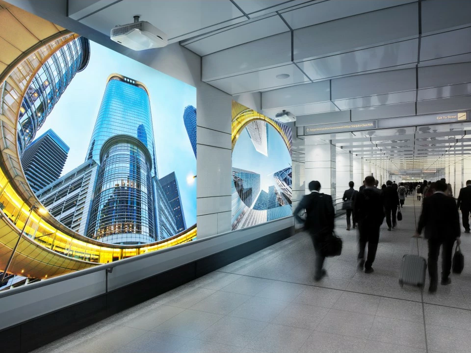 Ultra kratka projekcija projektor Viewsonic LS832WU, 5000 ANSI lumnov, WUXGA, bel