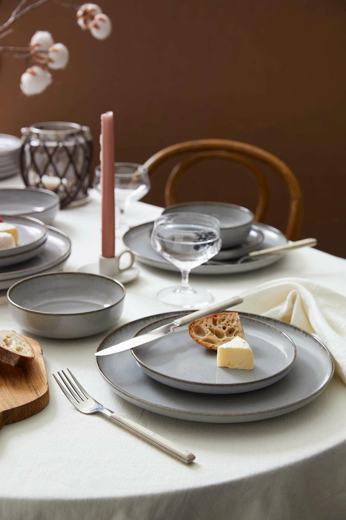 Komplet jedilnega posodja (24 kosov), Hermia, MOD24Y2A730955