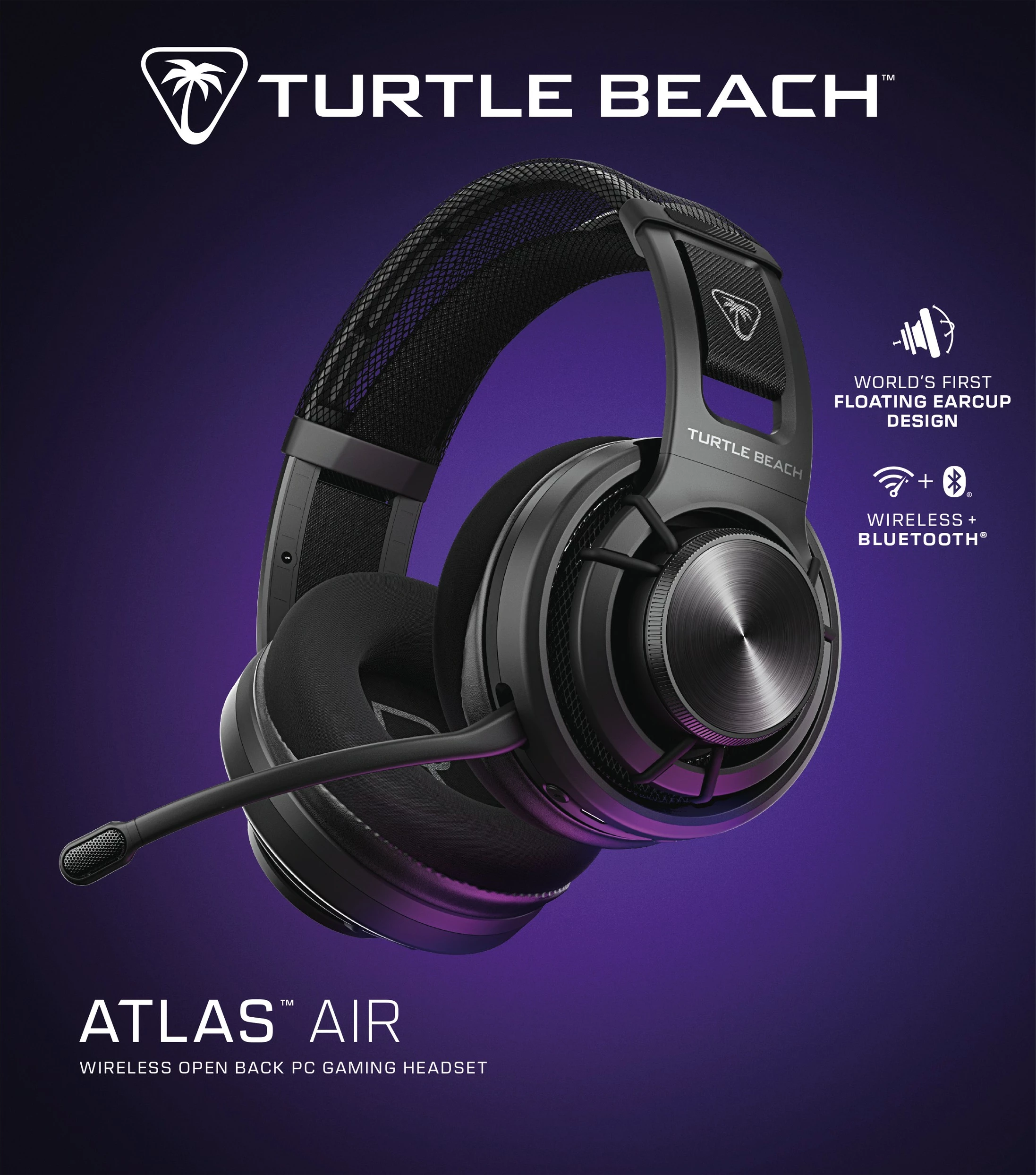 Over-ear slušalke Turtle Beach Atlas Air, črne