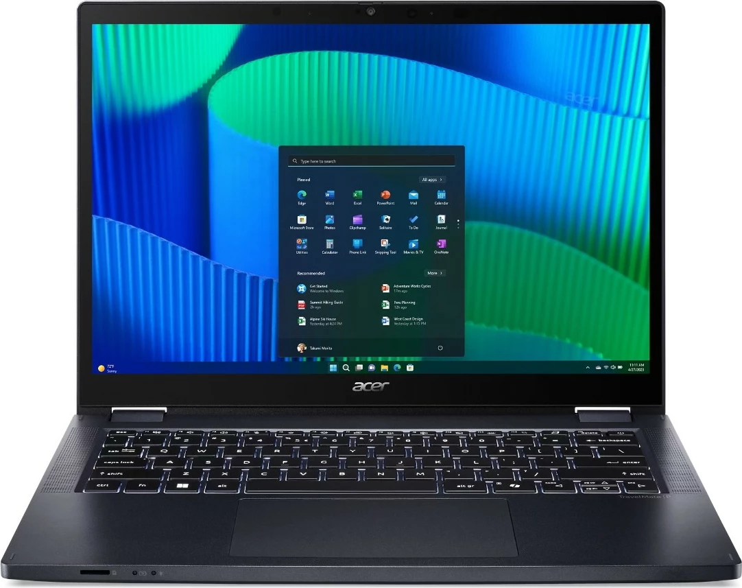Prenosnik Acer TravelMate TMP414RN-54-TCO-5067, Intel Core Ultra 5, 32 GB RAM, 1 TB, 14" zaslon, Windows 11 Pro