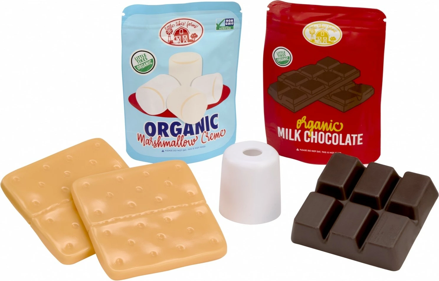 Kuhinjski igralni set Creative Chefs S'mores komplet, Little Tikes 643163-EUC, za otroke 3+, plastika, večbarven