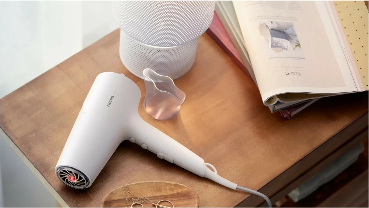 Sušilnik las, Philips 5000 BHD500/00, 2100 W, bel