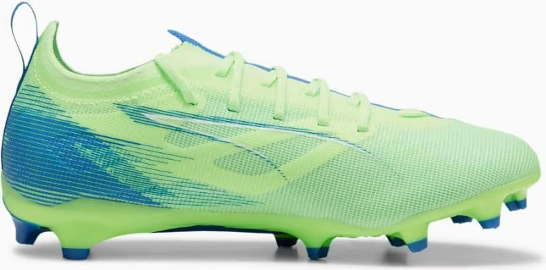 Nogometni čevlji za otroke, Puma, zeleni