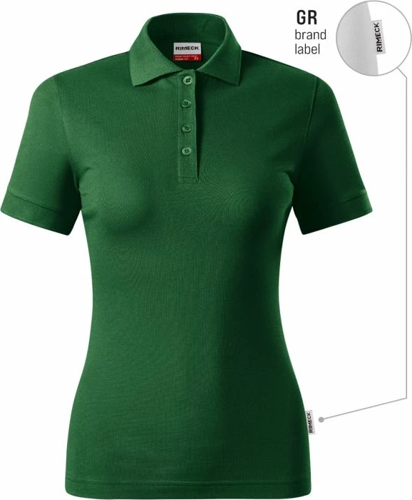 Polo majica Malfini za ženske, zelena