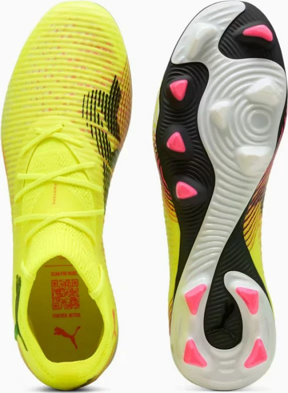 Futbalski čevlji Puma Future 8 Pro FG/AG, moški, rumeni