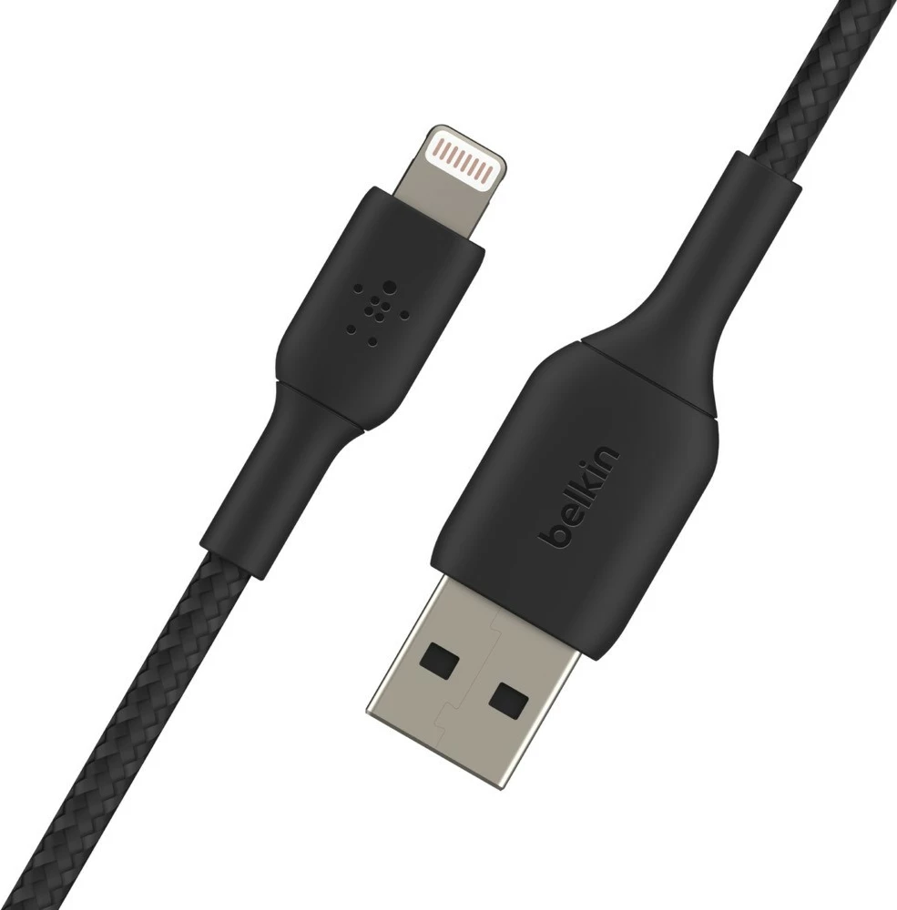 Kabel Lightning na USB A, 3 m, črn Belkin CAA002BT3MBK