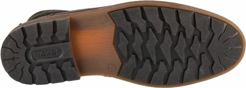 Visoki škornji Rieker za moške, rjavi