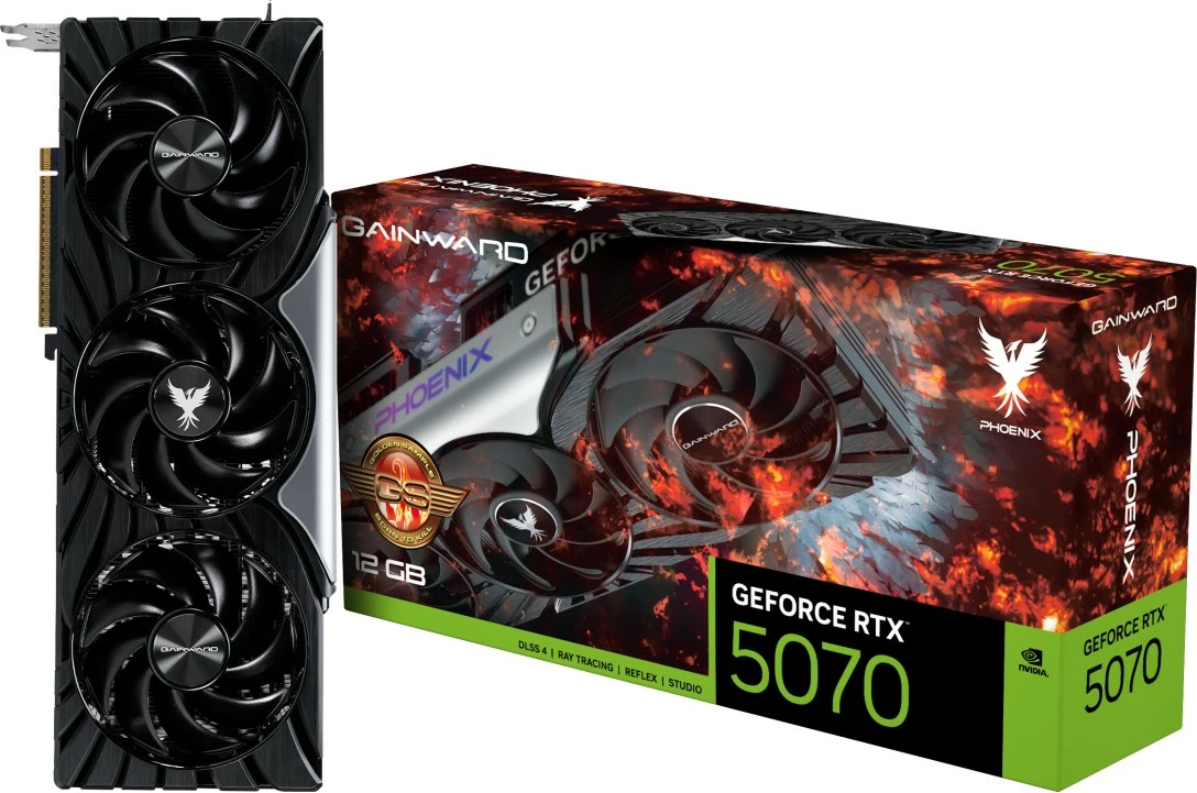 Grafična kartica Gainward GeForce RTX 5070 Phoenix GS, 12 GB, GDDR7, PCI Express 5.0