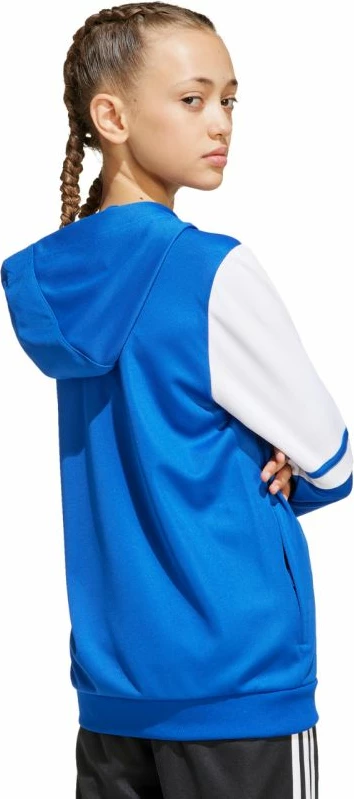 Duks za otroke adidas, bel in moder