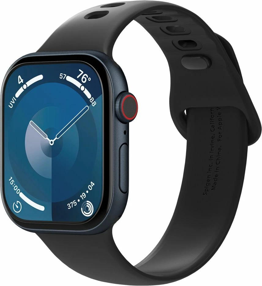Zaščitno steklo za pametno uro Spigen Elite Shield EZ FIT Hybrid Glass, za Apple Watch 10 46 mm, prozorno, 2 kosa