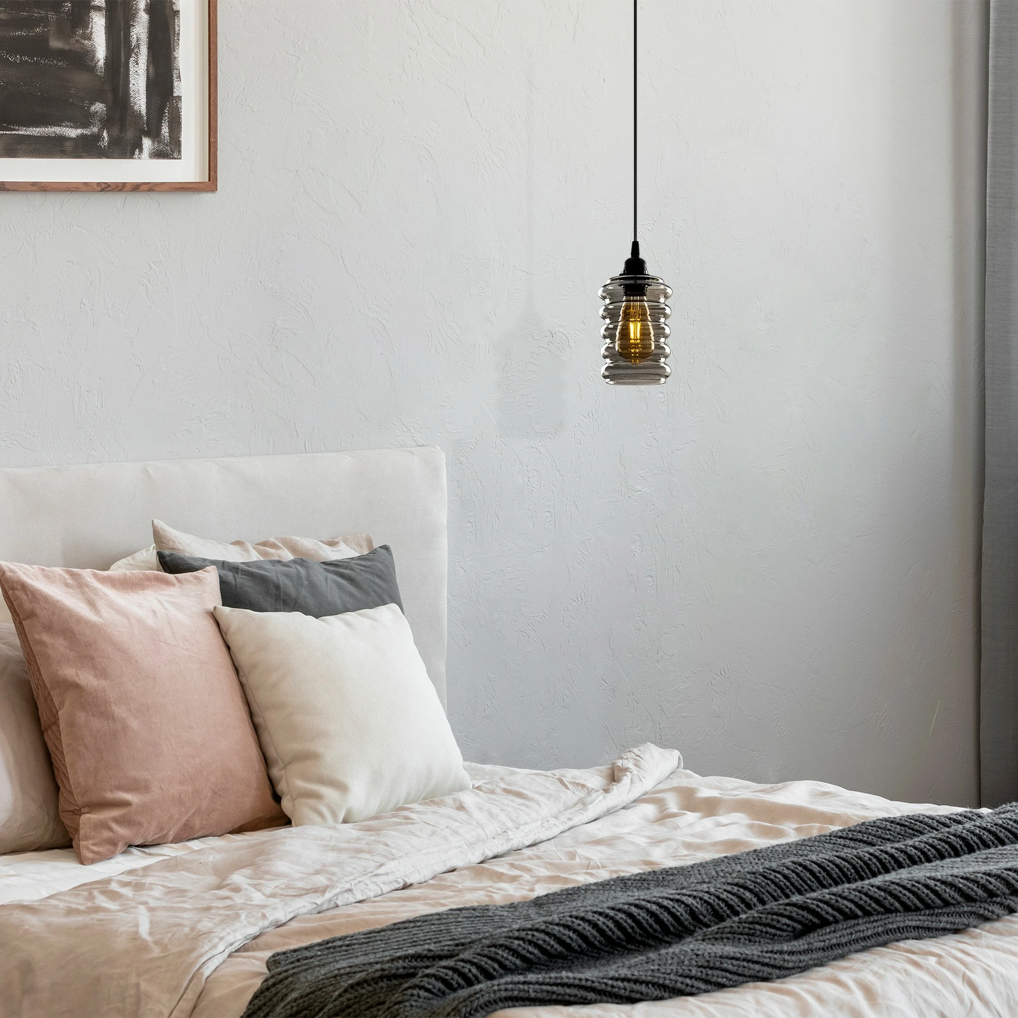 Stropna svetilka dimne barve Opviq 020