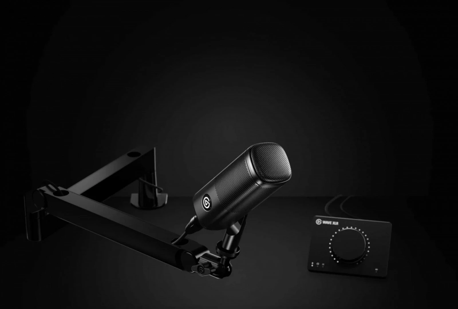 Dinamični mikrofon ELGATO Wave DX, XLR, črn