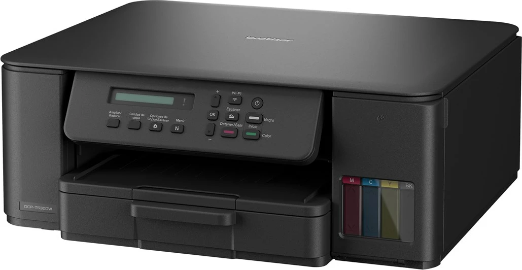 Multifunkcijski tiskalnik Brother DCP-T530DW, Inkjet, A4, Wi‑Fi, črn