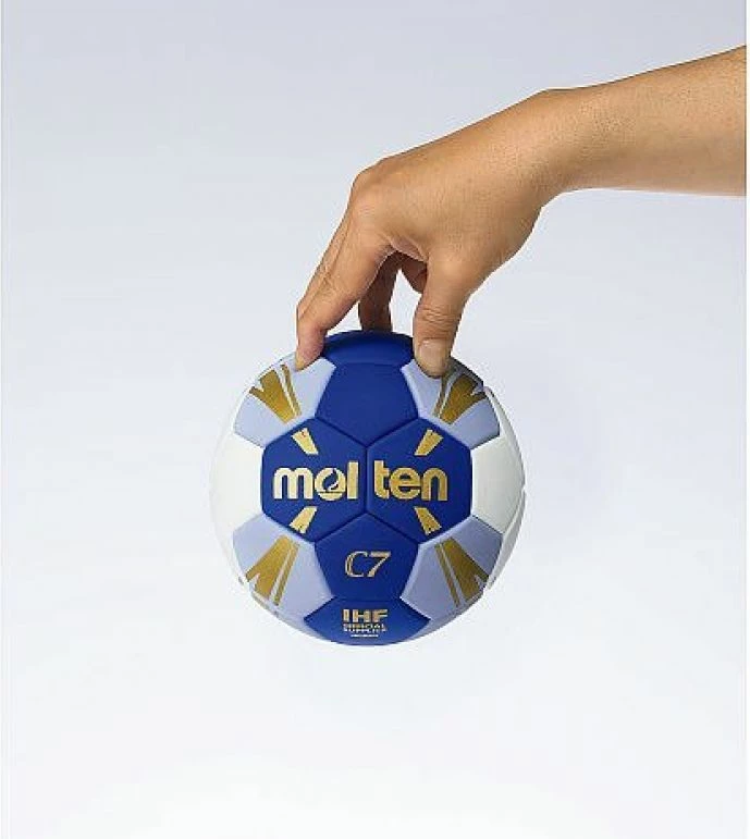 Hendbolska žoga Molten, bela z modro in zlato
